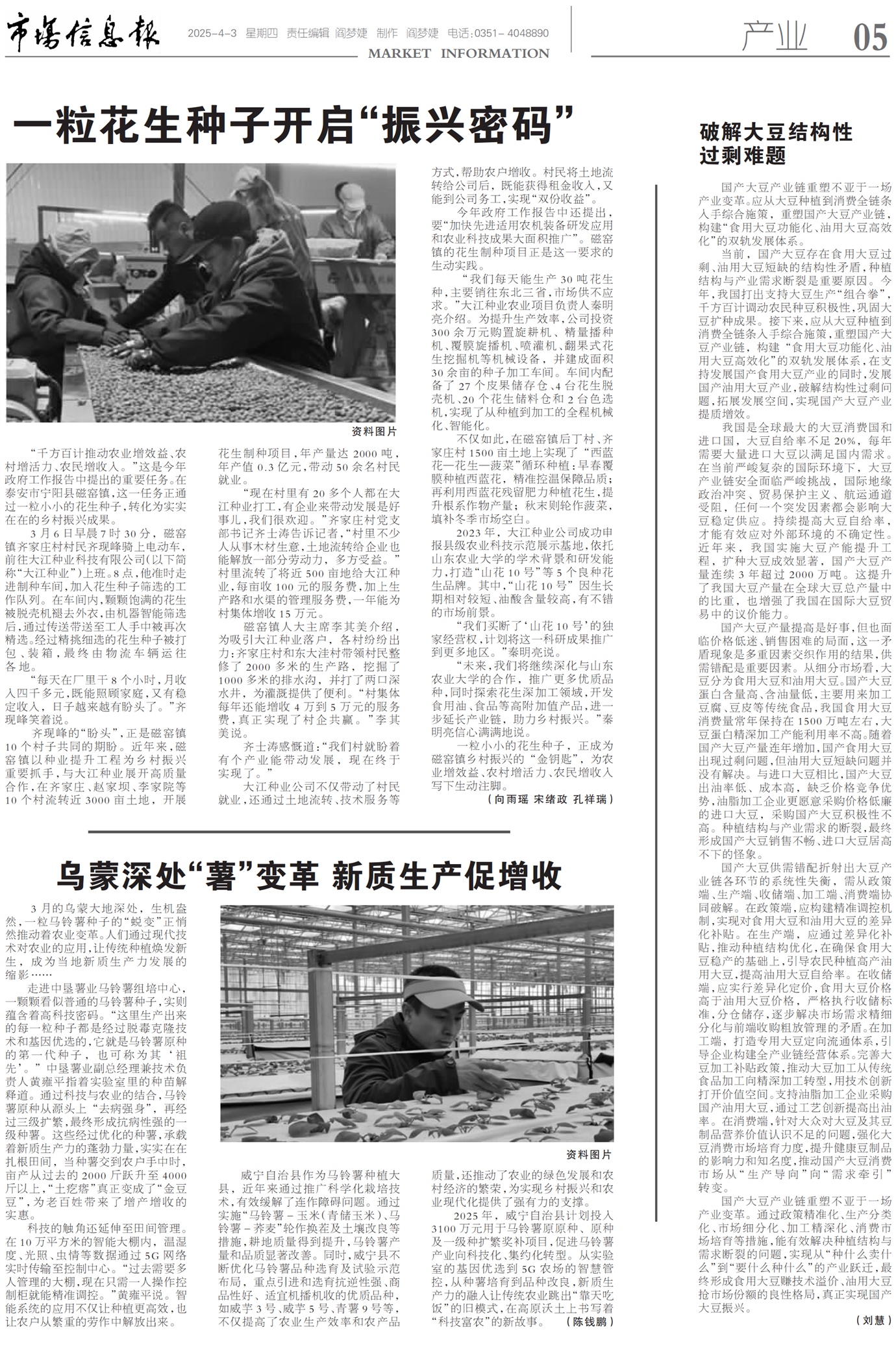 市场信息报产业